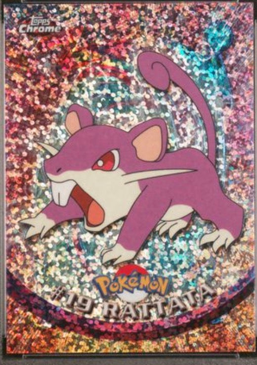 Topps Chrome Series 1 Rattata #19